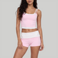 Wholesale Women’s Polka-Dot Tank + Bike Shorts Set