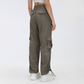 Wholesale Multi-Pocket Wide-Leg Cargo Pants