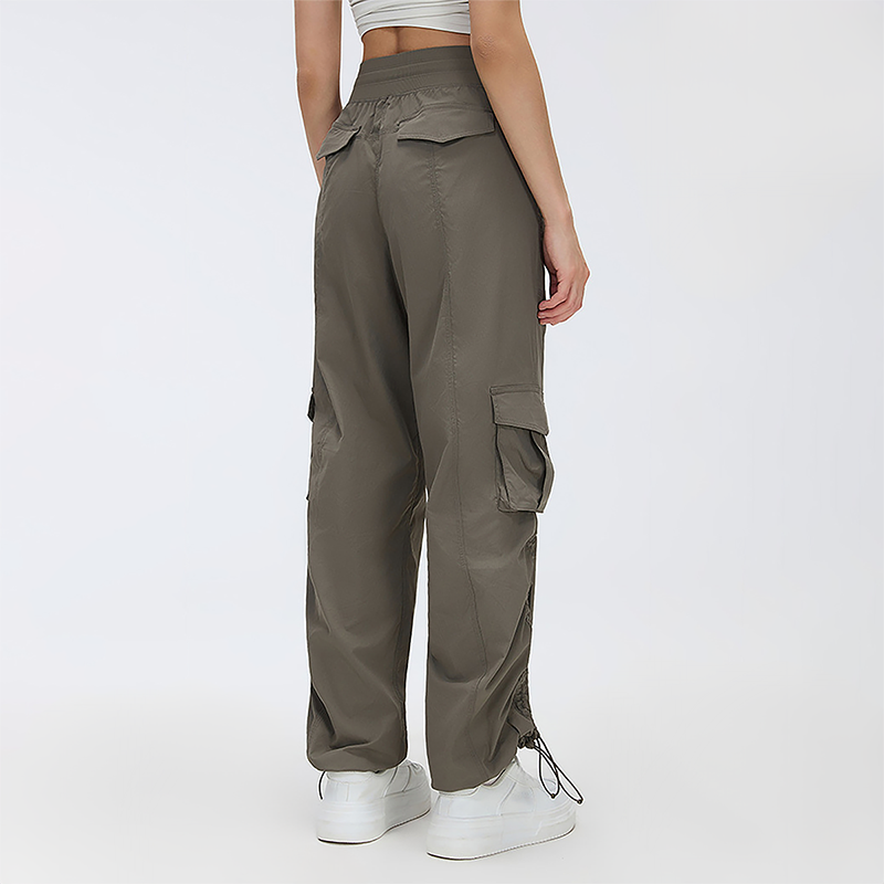 Wholesale Multi-Pocket Wide-Leg Cargo Pants