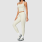 Wholesale Women's Nylon Spandex Pilates Set – Tank & Leggings