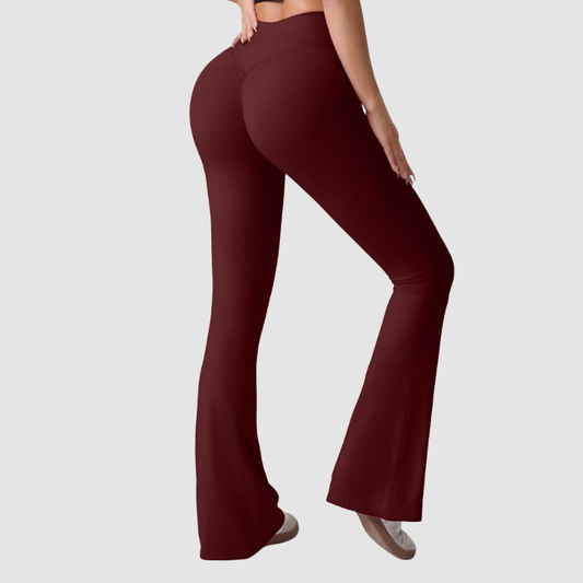 Wholesale High waist quick-dry Flared Leg | Wonderxfans bulk activewear
