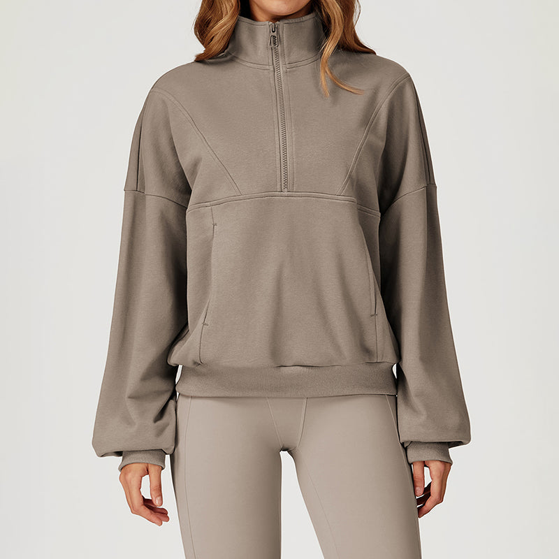Windproof Thermal SWEATSHIRT–Lightweight Warmth for Outdoor Runs