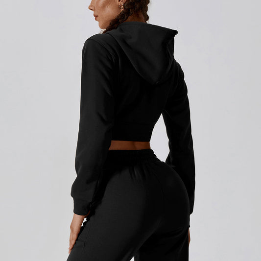 Wholesale Casual loose long sleeve zipper | Wonderxfans bulk activewear