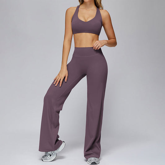 Wholesale Sports bra+Loose sweatpants 2-piece set | Wonderxfans bulk activewear