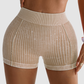 Wholesale High-Waisted Yoga Shorts