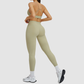 Wholesale sports bras + cross-waist leggings