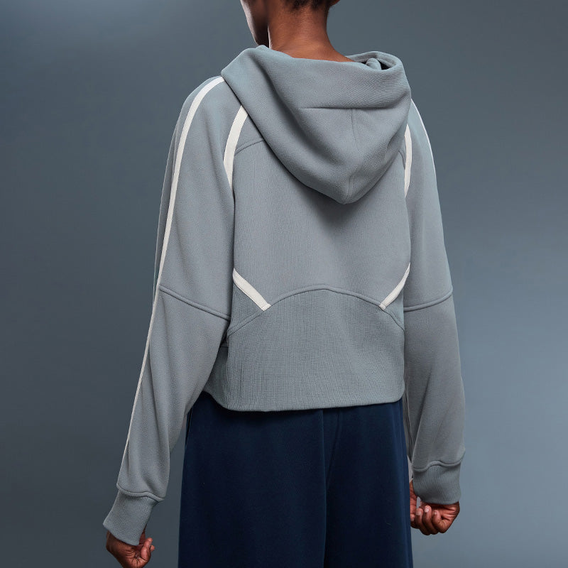 Fleece-Lined Hooded Sweatshirt