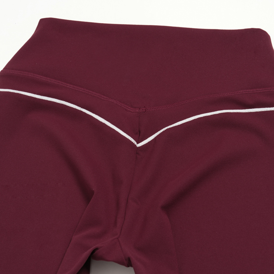 Wholesale Women's Brushed Yoga Set: Cross-Back Bra & Capri Pants – Colorblock Tummy Control