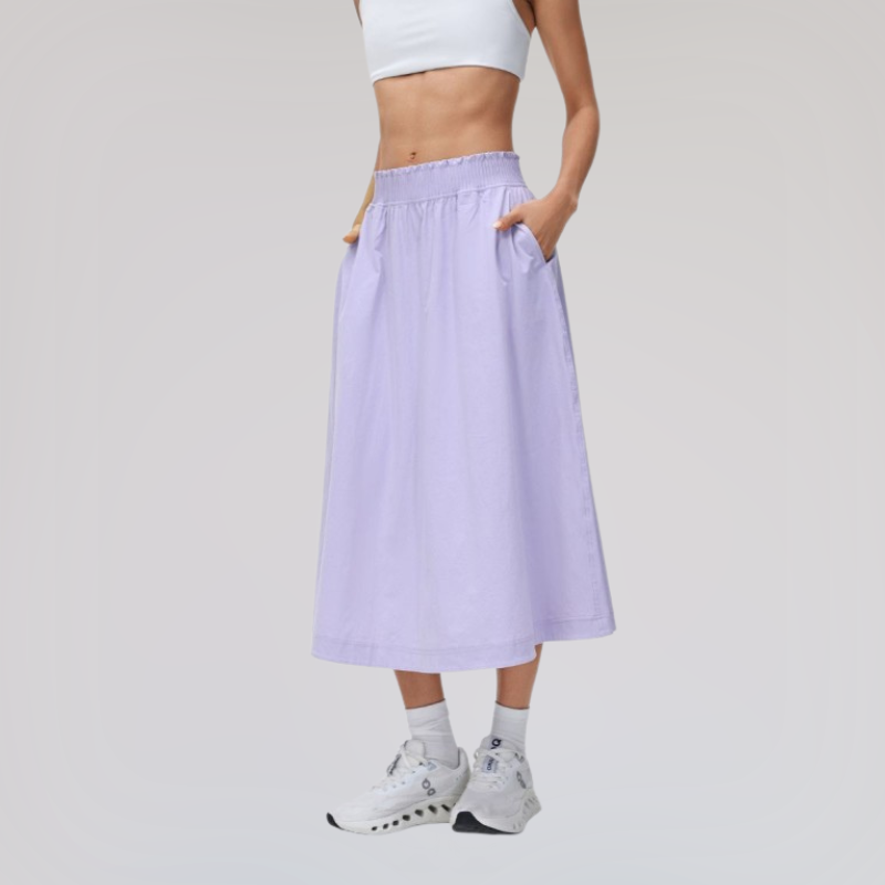 Wholesale High-Waisted A-line athletic Skirt