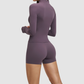 Wholesale Women's front-zip cardigan long-sleeved jacket | Wonderxfans bulk activewear
