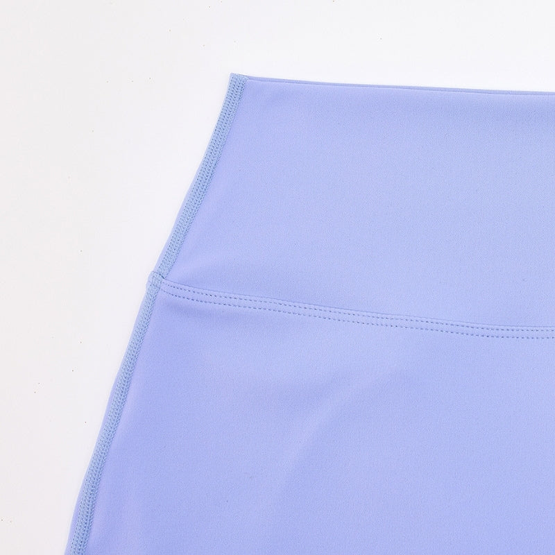 Naked Feel Sports Bra+Long sleeve jacket+High-waisted flared pants 3-Piece Set