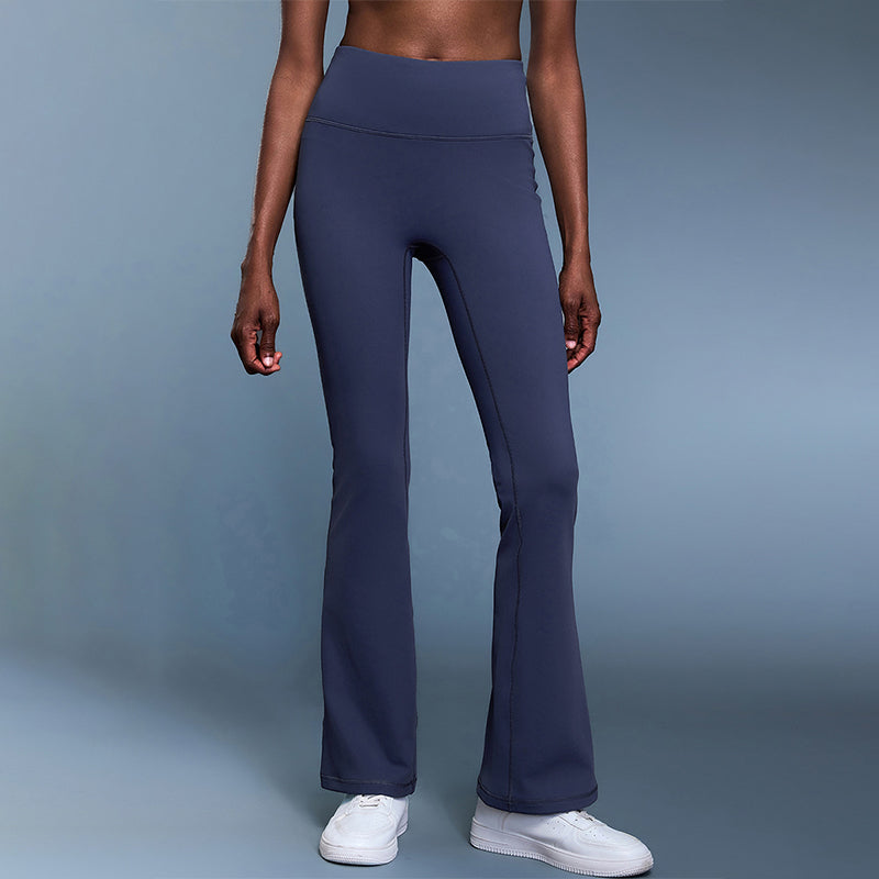 FITNESS HIGH-WAISTED FLARED LEG PANTS