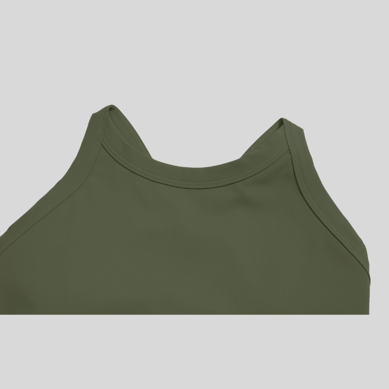 Wholesale criss-cross back vest + flared pants