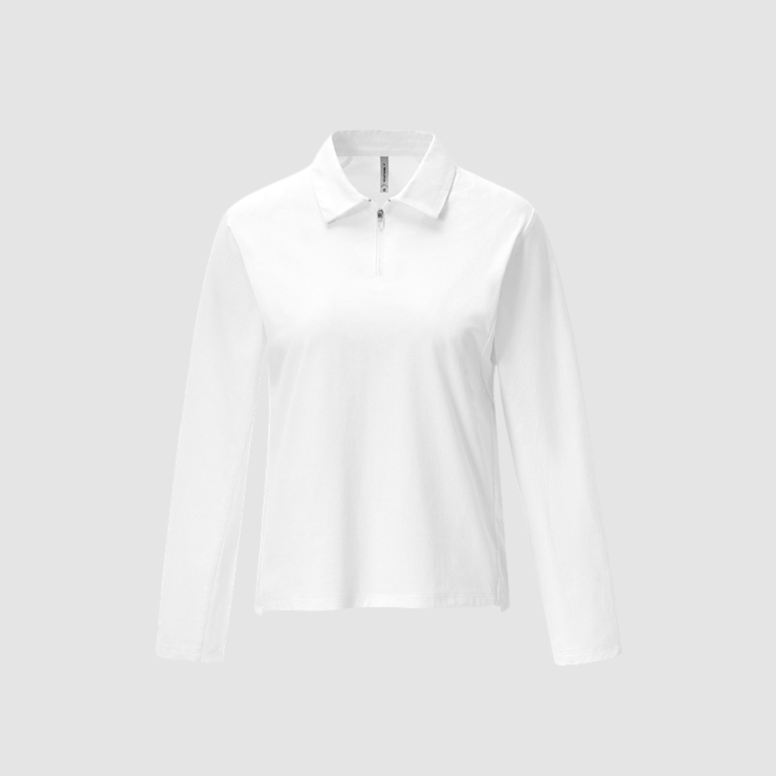 Wholesale Women’s Long-Sleeve Golf Polo Shirt– Breathable Polyester