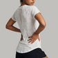 Wholesale Women's short sleeve tee quick dry running gym top
