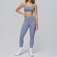 Cross-back sports bra+Hip-lifting leggings 2-PIECE SET
