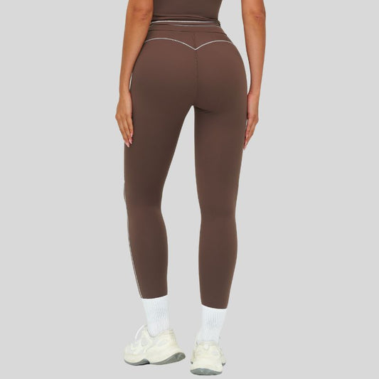 Wholesale Contrasting stitching leggings | Wonderxfans bulk activewear