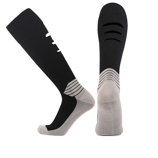 Wholesale Non-Slip Sweat-wicking Hollow-out Breathable Knee-high | Wonderxfans bulk activewear