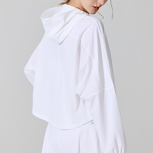 UV resistant outdoor sports long sleeved yoga suit top
