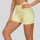 Seamless V-shaped back waist quick-drying shorts