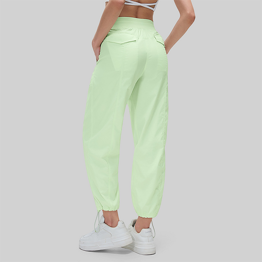 Wholesale quick drying loose fit sports pants