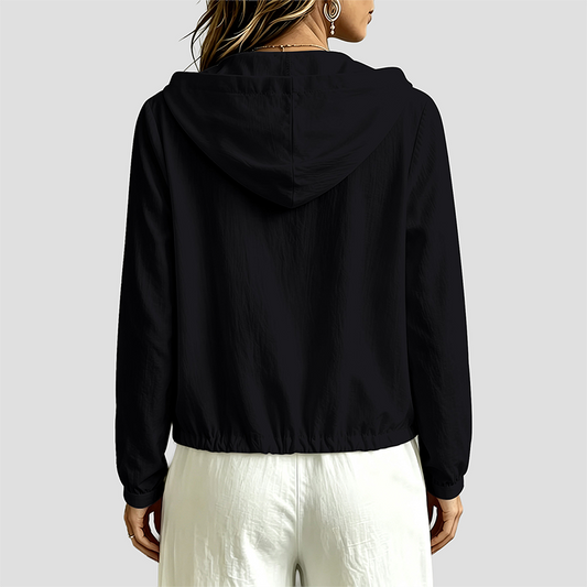 Wholesale Women's Fashion Casual Button Hooded Long Sleeve Shirt – European style fashion casual shirt