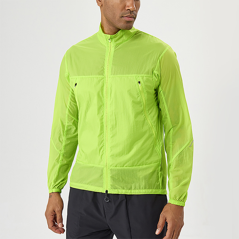 Wholesale Men's Lightweight Breathable Outdoor Sun Protection Jacket – Quick-Dry UPF50+ Sportswear