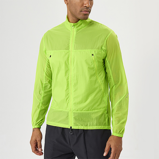 Wholesale Men's Lightweight Breathable Outdoor Sun Protection Jacket – Quick-Dry UPF50+ Sportswear