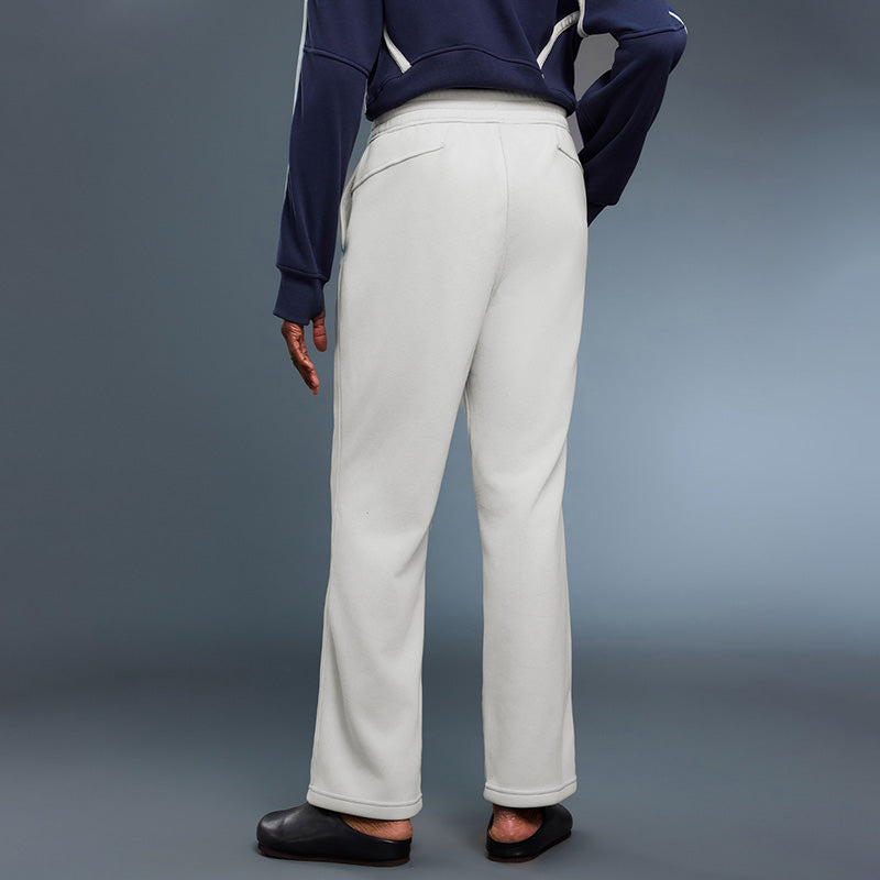 Fleece-Lined Thickened Straight Leg Pants