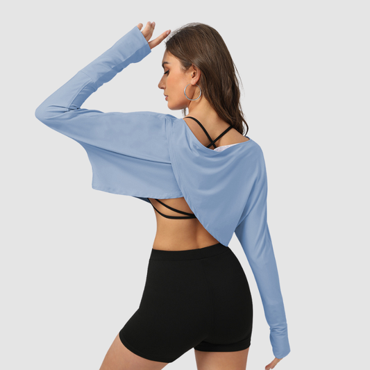 Wholesale Cropped Sports Cover-up | Wonderxfans bulk activewear