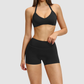 Wholesale thin trap sports bra+shorts 2 | Wonderxfans bulk activewear