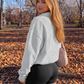 Wholesale Fleece Polo Pullover – Loose Long Sleeve Sweatshirt