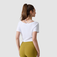 Wholesale quick drying Pilates fitness short-sleeved T-shirt