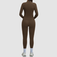 Wholesale women's zipper casual jacket+athletic leggings | Wonderxfans bulk activewear