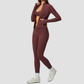 Wholesale Women's Three-Piece Activewear Set – Bra, Jogger Pants & Jacket