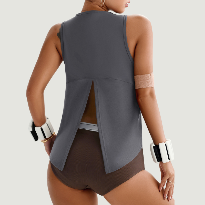 Wholesale breathable quick-drying sleeveless cover-ups