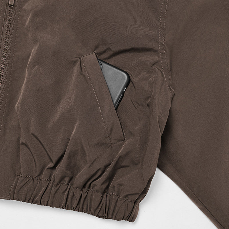 FULL ZIPPER AND LONG SLEEVE OUTDOOR JACKET