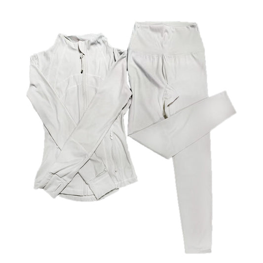 Wholesale Slimming nude running fitness zipper | Wonderxfans bulk activewear