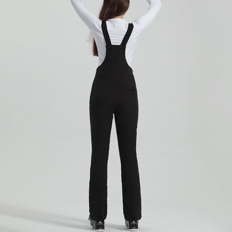 Women's Adjustable Elastic Suspender Ski Pants