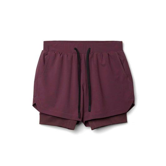 Wholesale Men's double-layer quick drying sports | Wonderxfans bulk activewear
