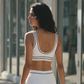 Wholesale contrasting color sports bra