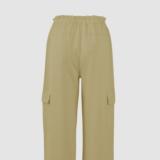 Wholesale Loose Drawstring Cargo Wide-Leg Pants | Wonderxfans bulk activewear