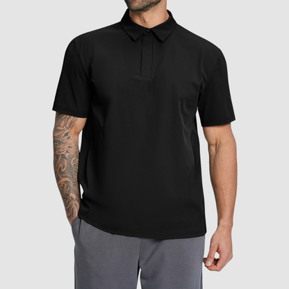 Wholesale eco-friendly recycled fabric golf polo shirts