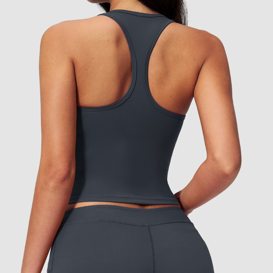 Wholesale Women's I-shape back removable padded tank top