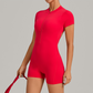 Wholesale Hip-High Halter-Neck Backless Bodysuit