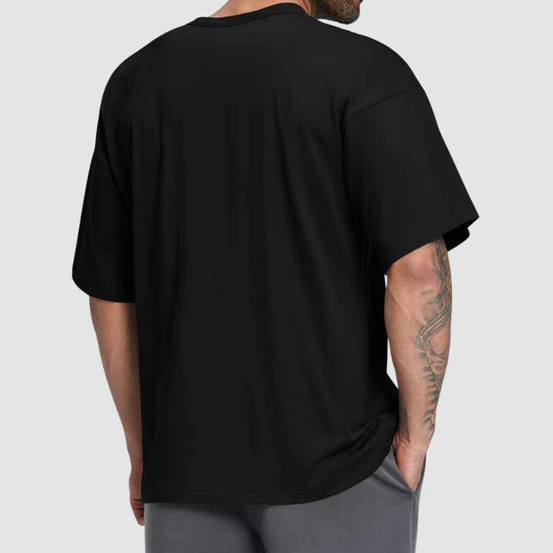 Wholesale Men Organic Cotton Breathable Casual T-shirt