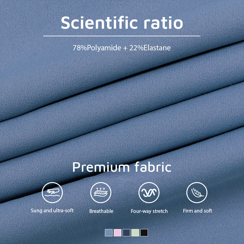 Camina de tanque de color contrastante + Leggings de cintura alta de 2 piezas