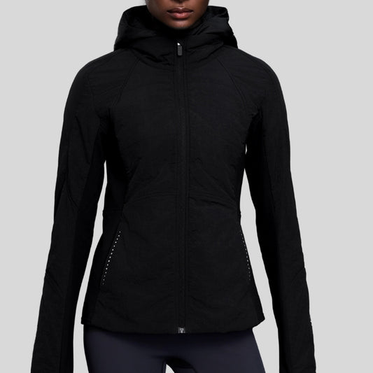 Wholesale Faux two-piece hooded fleece-lined cotton | Wonderxfans bulk activewear