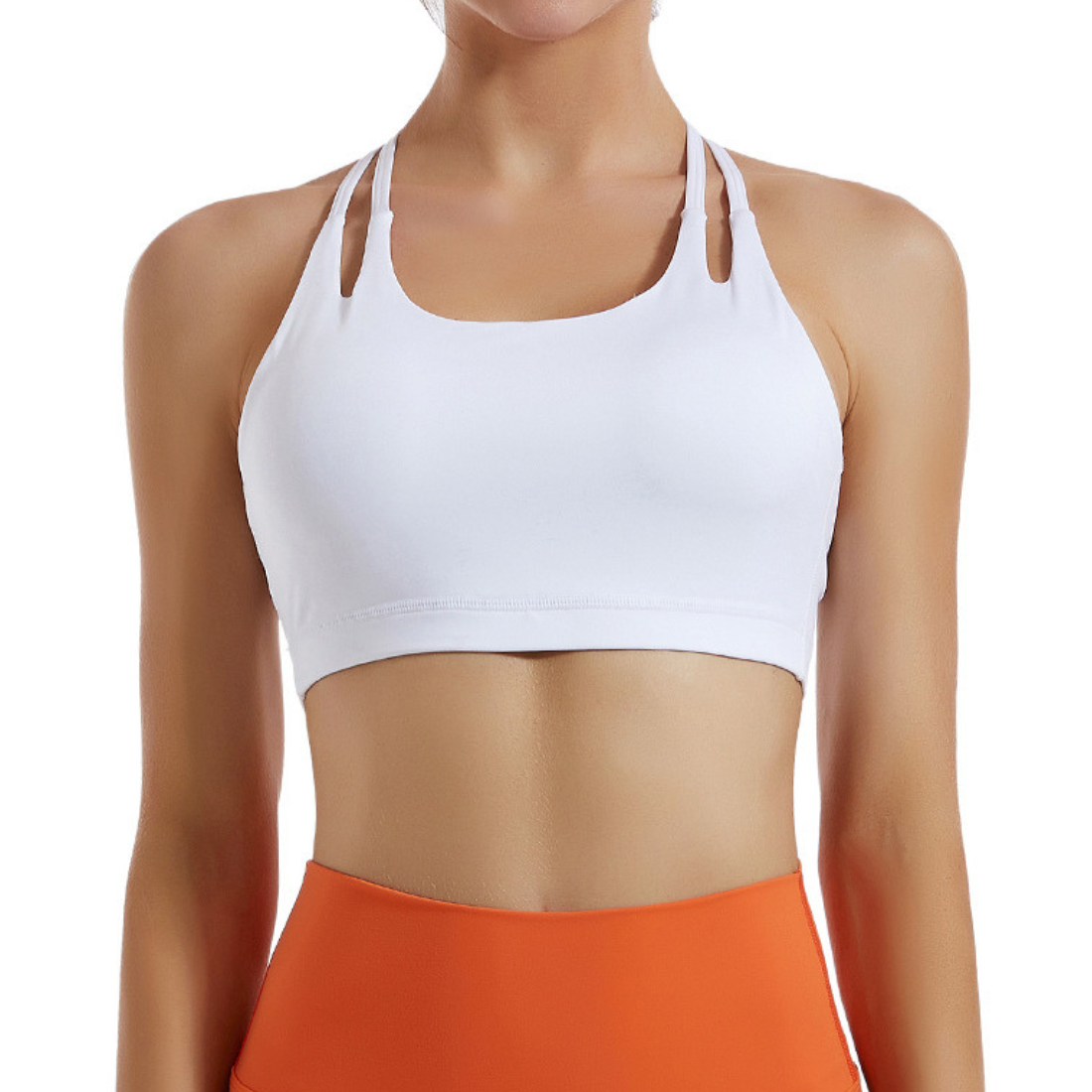 Wholesale Women's Activewear Seamless Wire-Free Padded Medium-Support Sports Bra