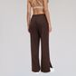 Wholesale high-waisted loose casual pants